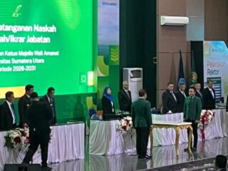 Periode Kedua Muryanto Amin Dimulai, USU Ditantang Tak Bergerak Biasa-biasa Saja