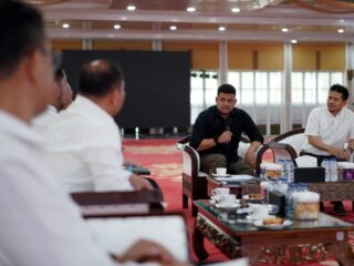 Bobby Nasution Instruksikan Dirut Baru Bikin Bank Sumut Lebih Progresif