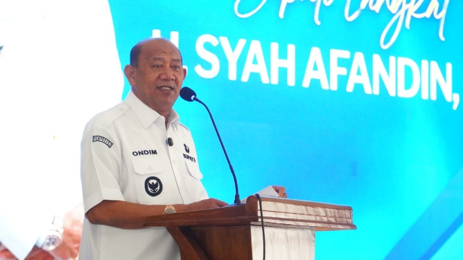 Bupati Langkat, Syah Afandin