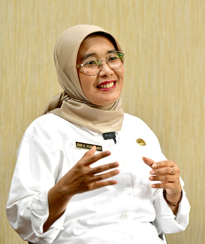 Kepala Dinas Pemberdayaan Perempuan, Perlindungan Anak dan KB (P3AKB) Sumut Dwi Endah Purwanti