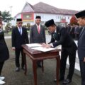 Bupati Tapanuli Selatan (Tapsel), Gus Irawan Pasaribu melantik 42 pejabat eselon III dan IV di Lapangan Parade Pusat Perkantoran Pemerintah Daerah, di Kecamatan Sipirok, Senin (9/2/2026).
