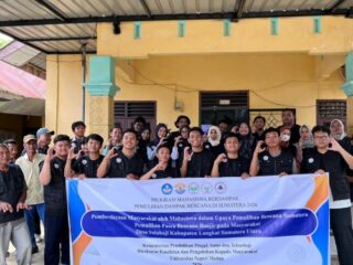 HMJ Pendidikan Geografi Lanjutkan Sosialisasi Kebencanaan dan Edukasi di Desa Salahaji