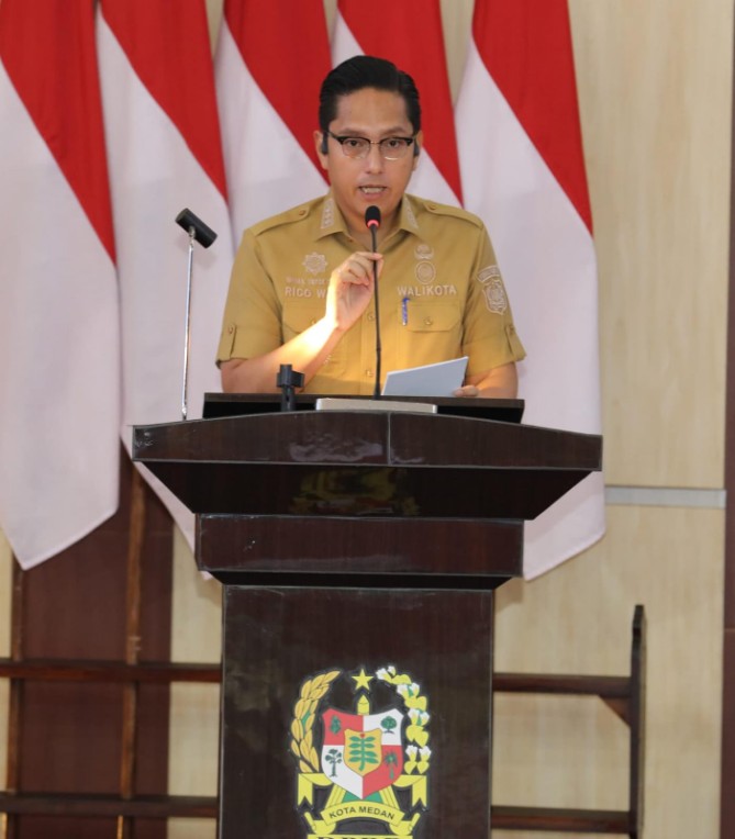 Wali Kota Medan Rico Tri Putra Bayu Waas