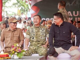 Bobby Nasution–KSAD Resmikan Jembatan Bailey di Nias Selatan, Akses Daerah Terisolir Akhirnya Terbuka