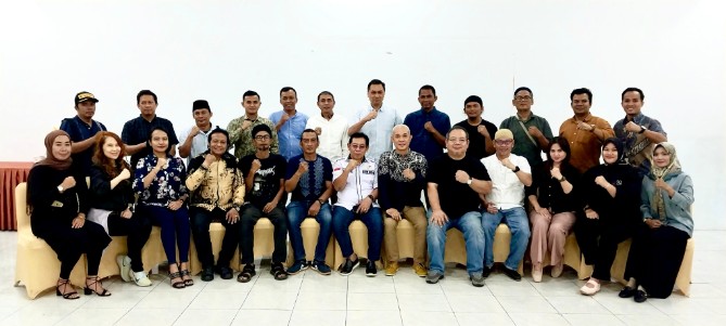 Komite Olahraga Masyarakat Indonesia (KORMI) Kota Medan menggelar buka puasa bersama Komunitas Jurnalis Anak Medan (KoJAM) di Aula Rakan Kupie, Jalan Gagak Hitam, Selasa (10/3/2026).