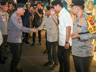 Kapolri dan Wagub Sumut Tinjau Kesiapan Mudik Lebaran di Medan