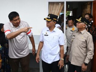 Wagub Sumut Tinjau Huntap Tapsel Bersama Mendagri, 227 Unit Dikebut Rampung