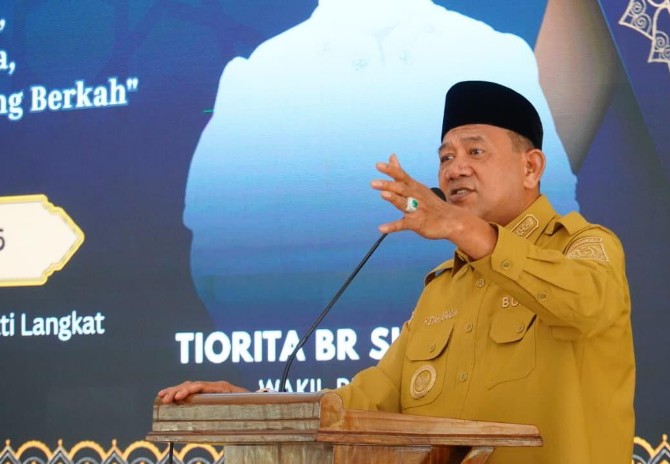 Bupati Langkat Syah Afandin
