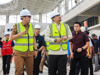 Bobby Nasution Desak Proyek Stadion Teladan 3 Shift, Target Rampung Mei 2026