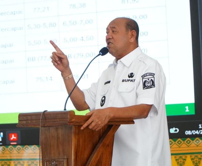 Bupati Langkat Syah Afandin