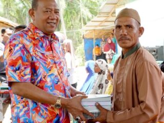 Syah Afandin Genjot RTLH hingga Pelosok, Warga Pasar Rawa Mulai Nikmati Hasilnya