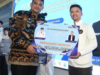 Bobby Nasution Guyur Bonus Atlet SEA Games, Tegaskan Target Indonesia Emas 2045