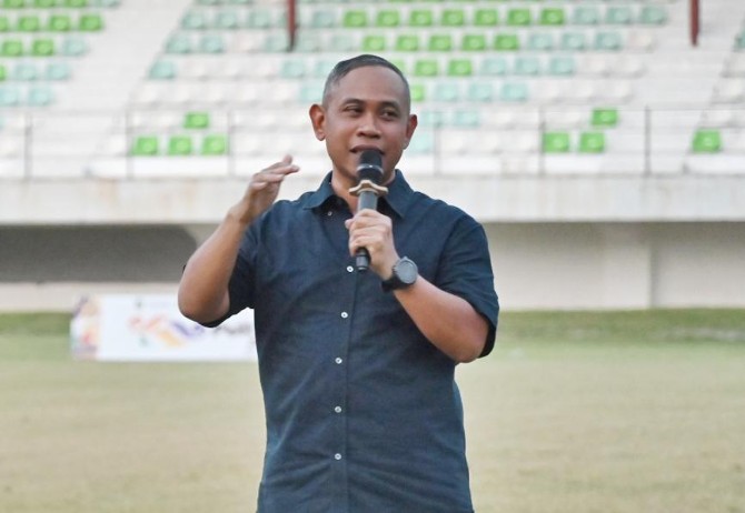 Kepala Dinas Kepemudaan dan Keolahragaan Sumut, M Mahfullah Pratama Daulay