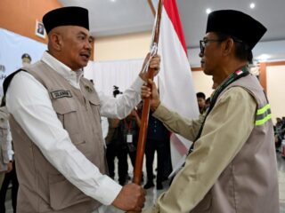 360 Jemaah Haji Kloter 1 Sumut Berangkat, Sekdaprov Tekankan Disiplin dan Keselamatan