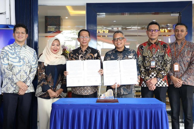 Bank Sumut memperkuat ekspansi bisnis di kawasan ekonomi strategis dengan merelokasi Kantor Cabang Batam serta menandatangani kerja sama dengan Pemerintah Kota Batam, Senin (27/4/2026).