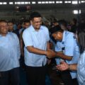 Gubernur Sumatera Utara, Muhammad Bobby Afif Nasution, menegaskan kesejahteraan buruh menjadi prioritas pemerintah pada peringatan Hari Buruh Internasional (May Day) 2026 di Gedung Serbaguna Pemprov Sumut, Jumat (1/5/2026).