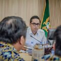 Rapat bersama Balai Besar Wilayah Sungai (BBWS) Sumatera II dan PT Kawasan Industri Medan (KIM) yang dipimpin Wali Kota Medan Rico Tri Putra Bayu Waas, Rabu (6/5/2026).