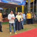 Sebanyak 16 tim mengikuti Turnamen Bola Voli CV Wampu Arih Ersada yang digelar di Desa Sematar, Kecamatan Bahorok, Sabtu (9/5/2026).