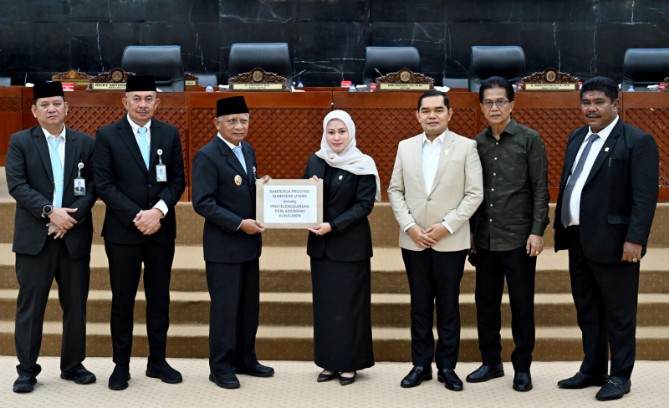 Wakil Gubernur Sumatera Utara Surya mengapresiasi pimpinan dan anggota DPRD Sumut atas pengesahan rekomendasi terhadap Laporan Keterangan Pertanggungjawaban (LKPj) Gubernur Sumut akhir Tahun Anggaran 2025.
