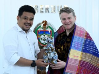 Gubernur Bobby Nasution Promosikan Sumut ke Dubes Australia sebagai Gerbang Investasi Indonesia Barat