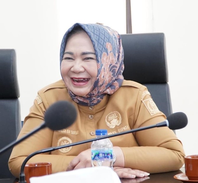 Wakil Bupati Langkat Tiorita Br Surbakti