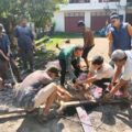 PWI Sumut Sembelih 6 Hewan Kurban di Halaman Gedung Wartawan