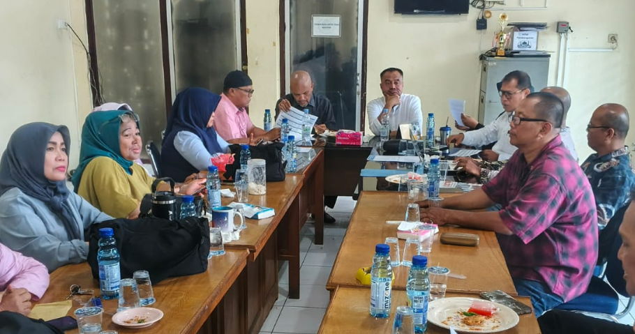 Suasana Rapat Panitia Family Gathering PWI Sumut 2026, 12 Mei 2026.