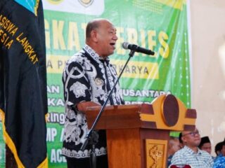Bupati Syah Afandin Buka Pekan Kesiapsiagaan Pelajar Nusantara, Tekankan Disiplin dan Nilai-Nilai Pancasila