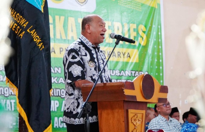 Bupati Langkat Syah Afandin