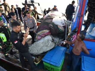Patroli Laut di Tanjungbalai Ungkap Kasus Ganja, Nahkoda dan ABK Diamankan