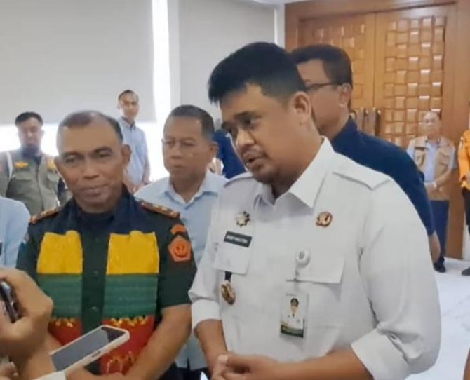 Gubernur Sumatera Utara (Sumut) Bobby Afif Nasution