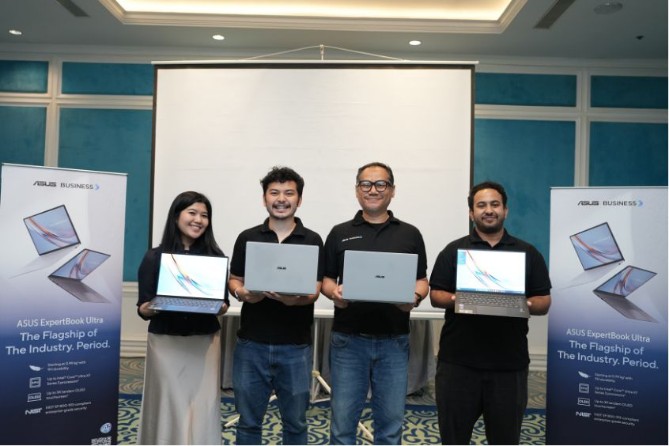 ASUS baru-baru ini menghadirkan ASUS ExpertBook Ultra sebagai The Flagship of the Industry. Period.