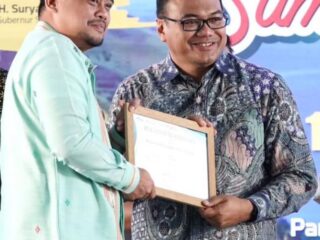 Deli Serdang Raih Penghargaan Investasi Terbaik III di Sumut, Realisasi Capai Rp9,18 Triliun