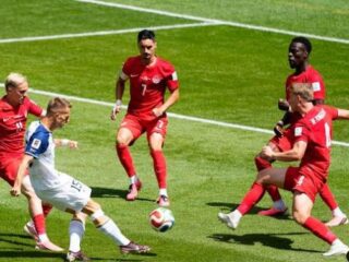 Gol Larin Selamatkan Kanada, Bosnia Gagalkan Pesta Tuan Rumah di Toronto