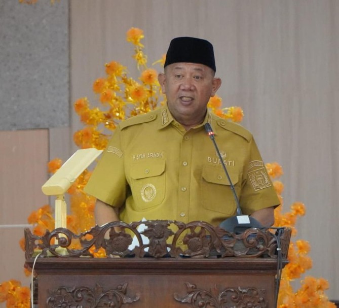 Bupati Langkat Syah Afandin
