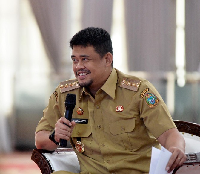Gubernur Sumatera Utara, Bobby Nasution