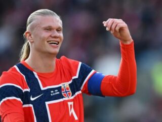 Haaland Bersinar, Norwegia Hentikan Perlawanan Irak 4-1