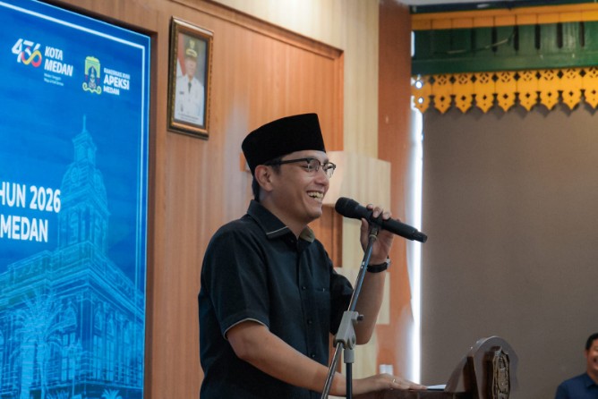 Wali Kota Medan Rico Tri Putra Bayu Waas