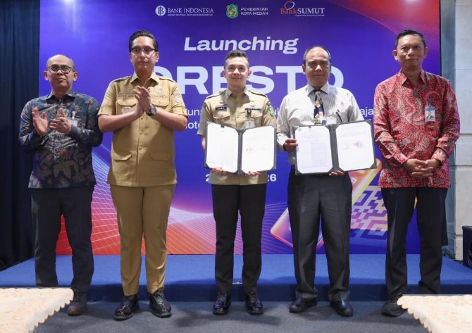 Badan Pendapatan Daerah (Bapenda) Kota Medan terus mendorong transformasi digital dalam pengelolaan pajak daerah melalui perluasan sosialisasi aplikasi QRESTO (Quick Response Electronic Splitting System for Tax Optimization) kepada seluruh wajib pajak sektor restoran di Kota Medan.