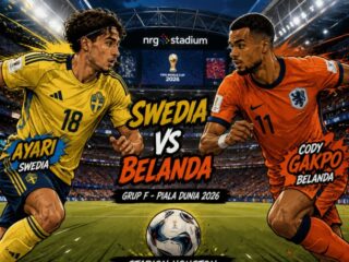 Belanda di Persimpangan, Swedia Bidik Tiket ke Fase Gugur