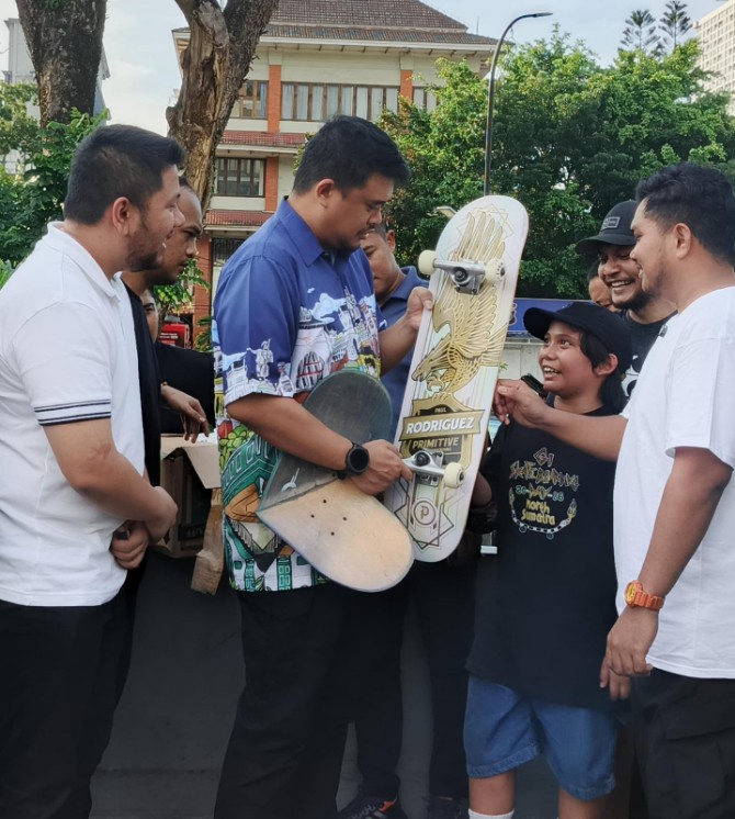 Gubernur Sumatera Utara (Sumut) Muhammad Bobby Afif Nasution mendorong penambahan fasilitas skatepark dan penyelenggaraan lebih banyak kompetisi skateboarding di berbagai kabupaten/kota guna mendukung perkembangan olahraga tersebut di Sumut.