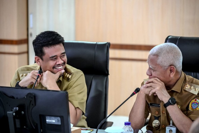 Gubernur Sumatera Utara, Muhammad Bobby Afif Nasution dan Wakil Gubernur Sumatera Utara, Surya
