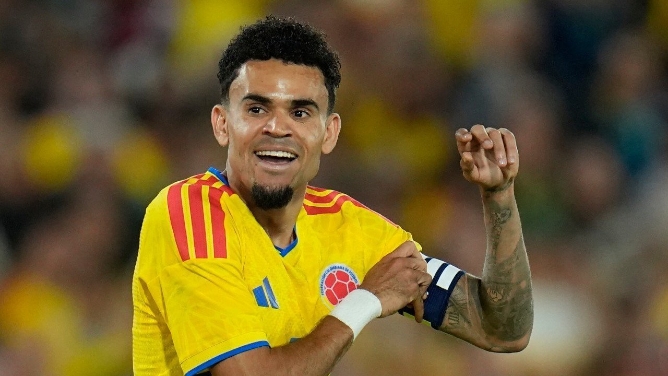 Luis Diaz masih menjadi salah satu andalan Kolombia saat menghadapi RD Kongo dalam laga kedua penyisihan Grup K Piala Dunia, Rabu (24/6/2026). Foto: google
