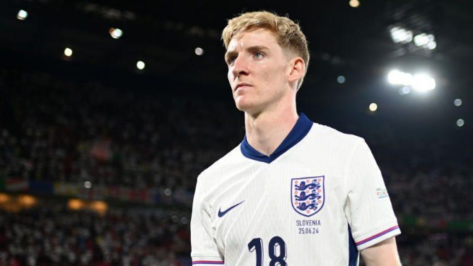 Pemain sayap kiri Inggris, Anthony Gordon bakal merepotkan barisan pertahanan Ghana dalam laga kedua penyisihan Grup L Piala Dunia. Foto: reuters