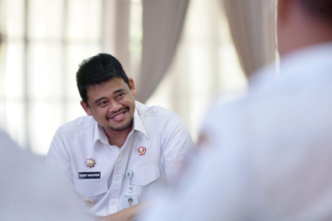 Gubernur Sumatera Utara (Sumut) Muhammad Bobby Afif Nasution