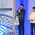 Bobby Nasution saat menutup Musabaqah Tilawatil Quran (MTQ) ke-40 Tingkat Provinsi Sumatera Utara di Astaka Dinas Kepemudaan dan Keolahragaan (Dispora) Sumut, Deliserdang, Rabu (24/6/2026) malam.