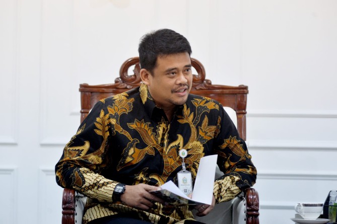 Gubernur Sumatera Utara (Sumut) Muhammad Bobby Afif Nasution