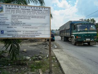 Setelah Puluhan Tahun Rusak, Jalan Penghubung di Labuhanbatu Akhirnya Mulus