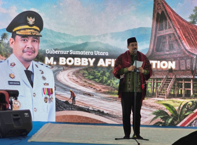 Gubernur Sumatera Utara Bobby Afif Nasution