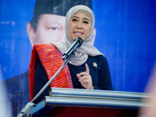 Menkomdigi RI, Meutya Hafid saat menghadiri Pelatihan Jaringan Fiber Optik bagi siswa SMK Multi Karya Medan yang digelar Direktorat Jenderal Infrastruktur Digital (DJID) Kementerian Komunikasi dan Digital, Sabtu (13/6/2026).(HO/kaldera)